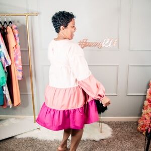 Blocked by Colors Babydoll Dress